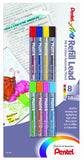 Pentel Arts 8 Colour Refill Lead, Assorted Colors, 8 Pack (CH2BP8M)