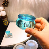 Small Jar Resin Molds with Lid Silicone Epoxy Casting Mold Small Bottle DIY Mini Jewelry Container Storage Trinket Box