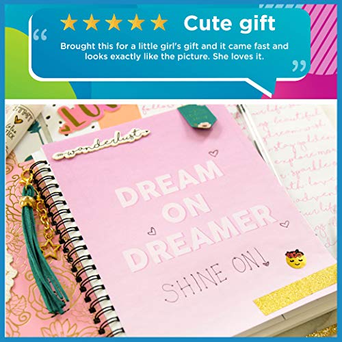 STMT DIY Journaling Set by Horizon Group USA, Personalize & Decorate Your  Planner/Organizer/Diary with Stickers,Gems,Glitter Frames,Glitter  Clips,Magnetic Bookmarks,Tassel Keychain & More.Pen Included