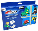 Arti'Stick Windowcolor Starter Set of 8 Assorted 25ml Tubes