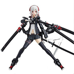 Heavy Soldier Type Female 422# Figure High School Student Girl PVC Figma Action Figure Collection Model Toy Gift 15cm