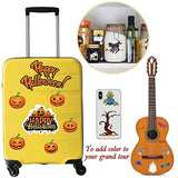321 Pieces Halloween Stickers Vinyl Water Bottle Stickers Decal Halloween Theme Stickers for Laptop, Skateboard, Cake, Luggage and Bike
