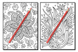 Coloring Books for Adults Relaxation: 100 Magical Swirls Coloring Book with Fun, Easy, and Relaxing Designs