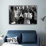 Everybody Eats Classic Movie Canvas Art Poster Picture and Print Modern Family Boy Bedroom Decor 24"×36"（60*90cm）