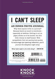 Knock Knock Mini Inner-Truth Journal, I Can't Sleep, 4 x 5.75 Inches (50077)