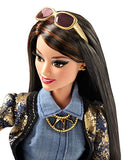 Barbie Style Raquelle Gold-Denim Jacket Doll