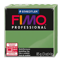 Staedtler Fimo Professional Soft Polymer Clay, 3-Ounce, Leaf Green