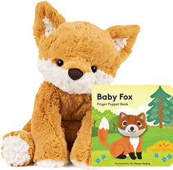 GUND Cozys Collection Fox Plush Stuffed Animal for Age 1 &Up, Orange/Cream, 10" Gift Set (Fox Plush Gift Set 1)