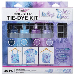 Tulip One-Step Tie-Dye Kit 4 Color Ice Tie Dye, Multicolor