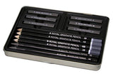 Royal & Langnickel Small Tin Graphite Sketching Set