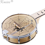 Kmise JT-1401 Banjo Ukulele 4 String Ukelele Uke Concert 23 Inch Maple with Bag Tuner