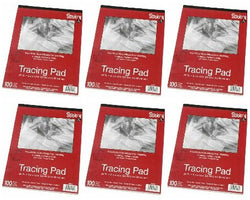 9" x 12" Studio 71 Tracing Pads, 100 Sheets (Pack of 6)