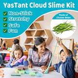 YasTant Butter Slime Kit for Boys and Girls, Safe and Fluffy Cloud Slime for Kids, Stress Relief Toys for Adults Anxiety, Stretchy and Non-Sticky Slime, 24 Pack