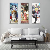 Anime Scroll Poster for Series Character Pattern- Fabric Prints 100 cm x 40 cm | Premium and Artistic Anime Theme Gift | Japanese Manga Hanging Wall Art Room Decor