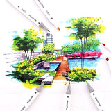 MemOffice 80 Colors Dual Tip Artist Alcohol Markers Costa Rica