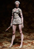 Good Smile Silent Hill 2: Bubble Head Nurse Figma Action Figure, White and Tan