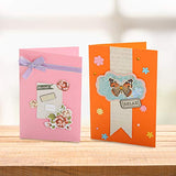 PICKME Cherish Greeting Card Making Kit | Make Your Own Cards Set with Beautiful Assortment of Art Characters & Envelopes | Gift Making Kit | Create Your Personalized Birthday Card & Thank You Card