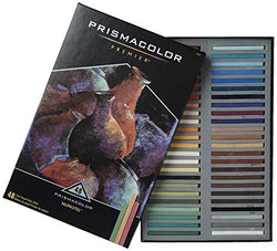 Prismacolor Premier NuPastel Firm Pastel Color Sticks, Box of 48 Color Sticks - New