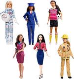 Barbie News Anchor Doll, Brunette Curvy Doll with Microphone, for 3 to 7 Year Olds