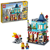 LEGO Creator 3in1 Townhouse Toy Store 31105, Cool Creative Toy House Buildable Kit for Kids, New 2020 (554 Pieces)