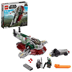 LEGO Star Wars Boba Fett’s Starship 75312 Fun Toy Building Kit; Awesome Gift Idea for Kids; New 2021 (593 Pieces)