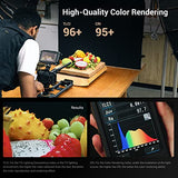 SmallRig RC 220D 220W LED Video Light 98700 LUX @3.3ft 5600K Continuous Output Light with CRI 95+, TLCI 96+, w/ Bowens Mount, Manual and App Control Remotely Professional Studio Spotlight- 3472