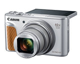 Canon PowerShot SX740 Digital Camera w/40x Optical Zoom & 3 Inch Tilt LCD - 4K VIdeo, Wi-Fi, NFC, Bluetooth Enabled (Silver)