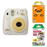 Fujifilm Instax Mini Instant Camera and 2-Film Bundle Set , Gudetama Camera , Twin Pack Film (20) ,