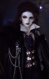 BJD Doll, 1/3 SD Dolls 24 Inch 19 Ball Jointed Doll DIY Toys with Full Set Clothes Shoes Wig Makeup, Best Gift for Girls - Undead Judge Howell