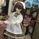 HMANE BJD Dolls Clothes 1/6, Sunflower Dress for 1/6 BJD Doll (No Doll)