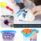 WINSONS Tie Dye Kit, 20 Colours Non Toxic Permanent Fabric Dye Art Set for Kids Women for Homemade Party Creative Group Activities DIY Gift