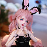 VLEYAN Hand-Painted BJD Doll, 1/3 Anime Doll with 31 Movable Joints, for Girls, Desk and Wall Decor, 22.8 Inches Tall BJD Doll (Ordinary Packaging)