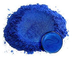 Mica Powder Pigment “Pacific Blue” (50g) Multipurpose DIY Arts and Crafts Additive | Woodworking, Epoxy, Resin, Natural Bath Bombs, Paint, Soap, Nail Polish, Lip Balm (Pacific Blue, 50G)