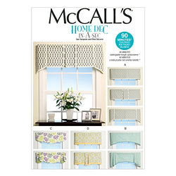 McCall's Patterns M7033 Window Treatments, in One Envelope