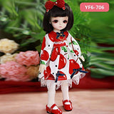 BJD Clothes Kimi Linachouchou Body 1/6 BJD SD Dress Beautiful Doll Outfit Accessories Luodoll YF6-669