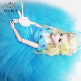 Cinderellas' Ball 1/3 SD Doll 24" Jointed Gift Girl Bjd Doll + Makeup + Full Set