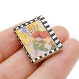 Odoria 1:12 Miniature 6Pcs Books School Supplies Dollhouse Decoration Accessories