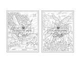 Fairy Life Coloring Book: An Adult Coloring Book Featuring Beautiful Fairies, Magical Fantasy Scenes and Relaxing Animal and Nature Patterns