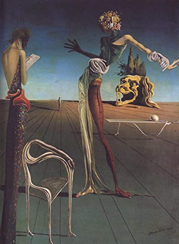 Gifts Delight Laminated 16x22 Poster: Woman with a Head of Roses, 1935 - Salvador Dali