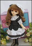 1/6 YOSD DDD LUTS AI BJD Dress Suit Outfit Lolita Dress Doll Dollfie / Night Sky Style / White + Black