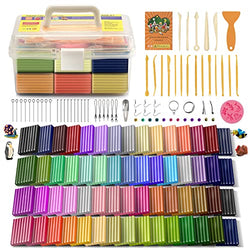Polymer Clay, ARTME 82 Colors Clay Kit, Oven Bake Modeling Clay, Creative Polymer  Clay Kit with Sculpting Tools and Jewelry Accessories, Non-Toxic, Ideal DIY  Clay Gifts for Adults and Teens