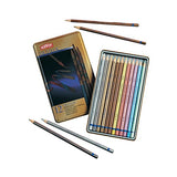 Derwent Watercolor Pencils, Metallic, Water Color, Drawing, Art, 12-Pack (0700456)