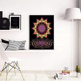FONYANE DIY 5D Diamond Painting Mandala (Set by Number) Digital Painting Round Diamonds Diamond Paiting Kits for Adults Bead Pictures Arts Craft for Home Wall Decor Gift (30x40cm/12x16in)(Set-B)