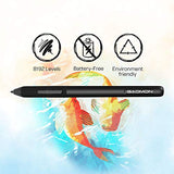 GAOMON S620 6.5 x 4 Inches Graphics Tablet with 8192 Pressure 4 Express Keys and Battery-Free Pen for Digital Drawing & OSU on Mac Win Android Device
