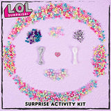 LOL Surprise! Surprise Activity Kit Jewelry Studio by Horizon Group USA.DIY Jewelry Making Kit.Kit Includes 700+ Beads. Alphabet Beads,Round Beads, Metallic Beads,Elastic Cording & More