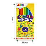 JOYIN 30 Pack of 12 Count Colored Pencil Set, 360 Premium Quality with 12 Colors, Pre-Sharpened Pencils for Kids and Adults, Back to school Supplies, Art & Crafts, Gift Birthday Party Favors