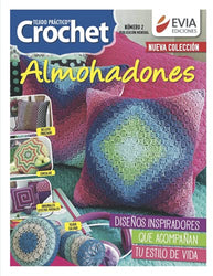 Almohadones al crochet 2: Guía práctica para el tejido al crochet de amohadones decorativos (Spanish Edition)
