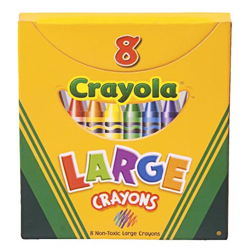 Large 8-Count Crayola(R) Crayon Classpack (12 Boxes)