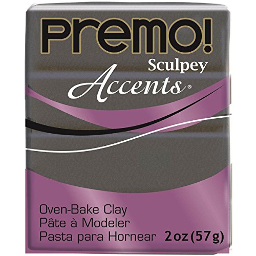 Sculpey Premo Graphite Pearl Accent Clay