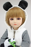 BJD Ball Jointed Doll High Vinyl Girl Toy 18in. 45cm Panda